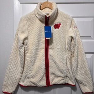 Wisconsin Badgers Fleece.  Womens M. Columbia.